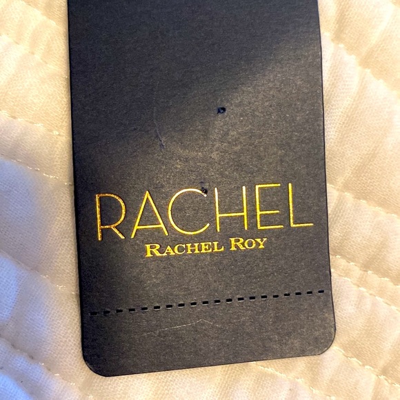 RACHEL Rachel Roy Peplum Zip Back Top - Picture 6 of 7